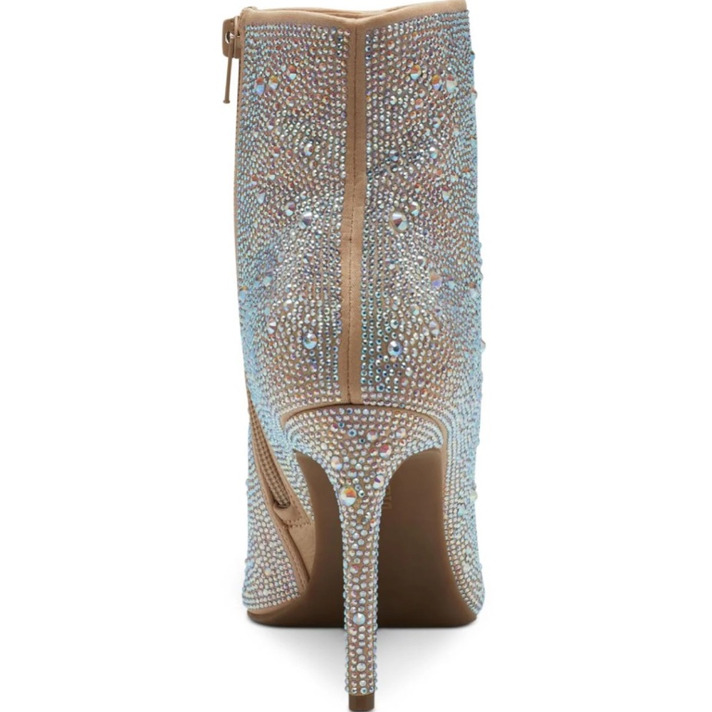 NIB [INC International Concepts] Reisa 6 Pointed Sparkle Ankle Boots Women’s 5.0 - Picture 4 of 15